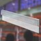 Azar Displays 72"L x 0.3125"W x 2"H Vertical Y-Strip Sign Holder w/ Grips, PK5 600049 - alternate 1